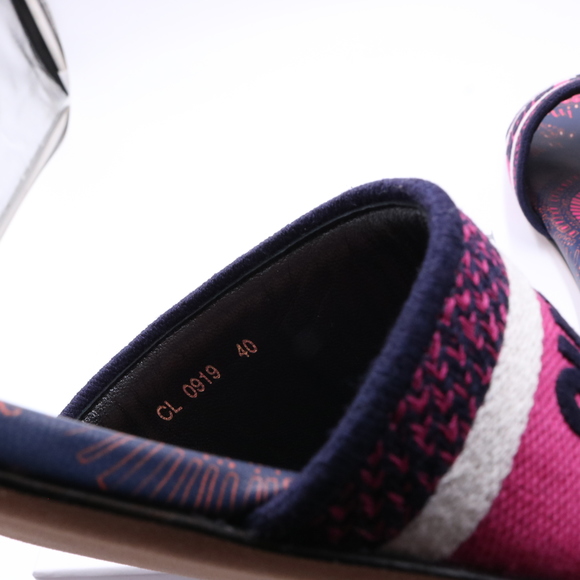 Christian Dior dway slide 40 Animals Leo August Tiger Pink Deep Blue C829 - Picture 10 of 13